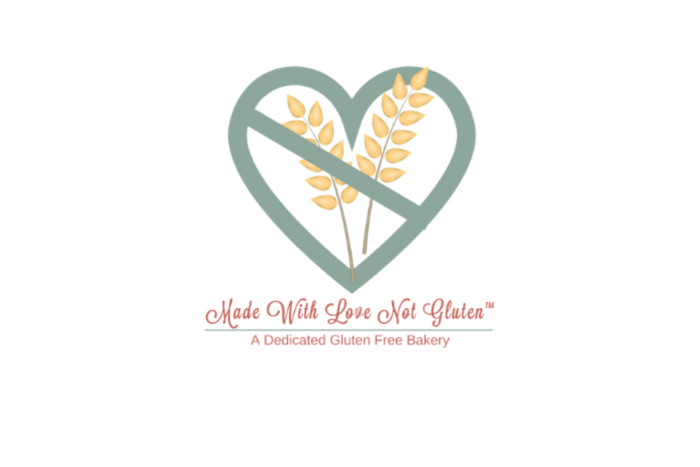 Made With Love Not Gluten Bakery Logo