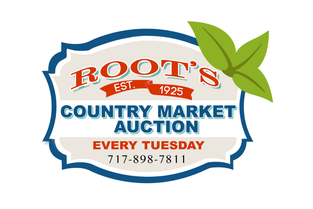 Root’s Country Market & Auction Logo